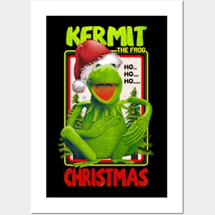 KERMIT THE FROG CHRISTMAS Posters and Art